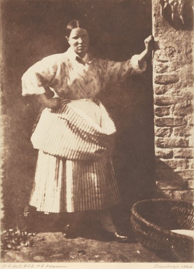 Une pêcheuse de Newhaven, 1844 (photo) - David Octavius Hill