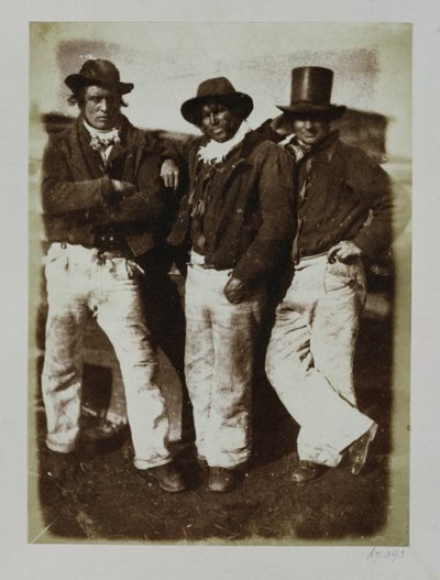 Pêcheurs à terre, c.1843-47 - David Octavius Hill