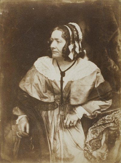 Mme Anna Brownell Jameson, 1844 - David Octavius Hill