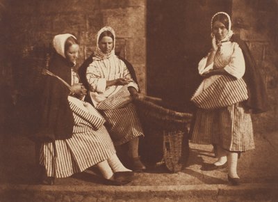 Mme Logan et deux femmes inconnues, Newhaven - David Octavius Hill