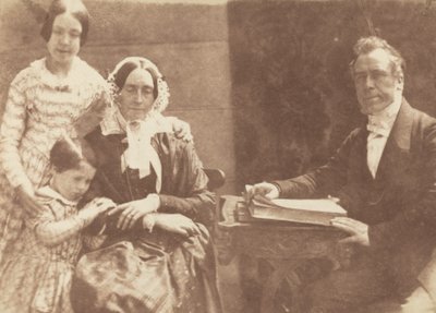 Révérend Ebenezer Miller et famille - David Octavius Hill and Robert Adamson