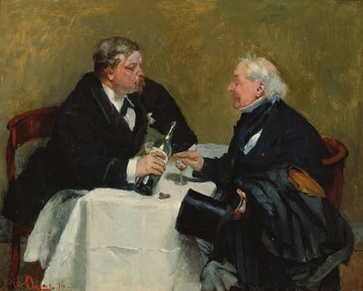 Refusant un Verre, 1876 - David Oyens