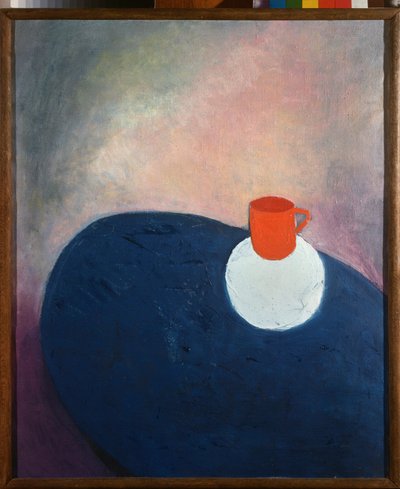 Une tasse rouge - David Petrovich Sterenberg