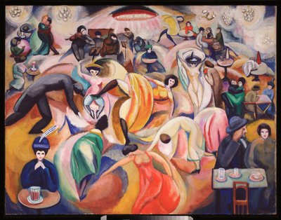 Un cabaret à Paris - David Petrovich Sterenberg