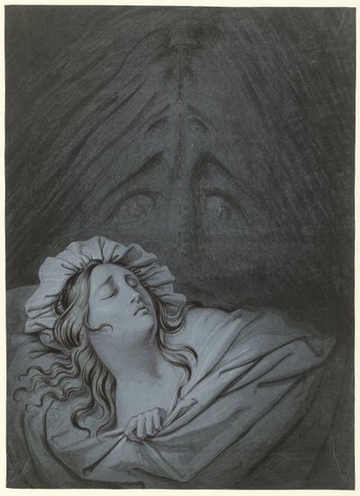 La vision de Beatrice Cenci - David Pièrre Giottino Humbert de Superville