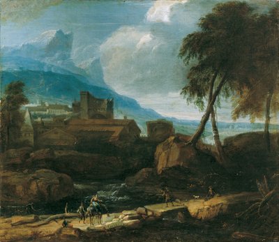Paysage idéal - David Richter d. Ä.