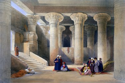 Intérieur du temple d
