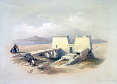 Temple de Wady Saboua, Nubie - David Roberts, Louis Haghe