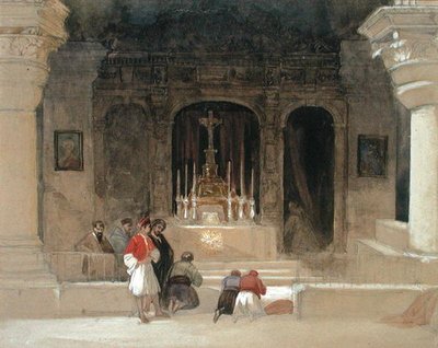 Chapelle de Sainte-Hélène, Saint-Sépulcre, Jérusalem, de 