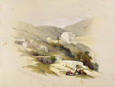 Église chrétienne de Saint-Georges à Lud (ancienne Lydda) 29 mars 1839, du Volume II de 