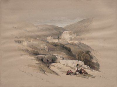 Église chrétienne de Saint-Georges à Ludd, ancienne Lydda - David Roberts