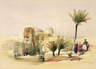 Église du Saint-Sépulcre, Jérusalem, planche 11 du Volume I de 
