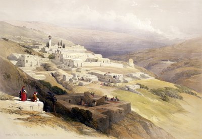 Couvent de la Terra Santa, Nazareth, 21 avril 1839, planche 30 du Volume I de 