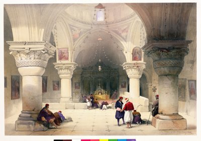 Crypte du Saint-Sépulcre, Jérusalem, planche 20 du Volume I de 