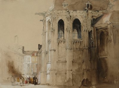 Dieppe, 1828 - David Roberts