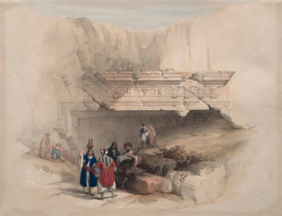 Entrée des Tombeaux des Rois, Jérusalem - David Roberts