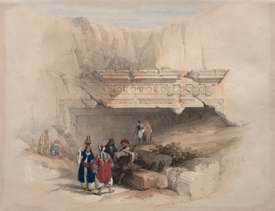 Entrée des Tombeaux des Rois, Jérusalem, 1839 - David Roberts