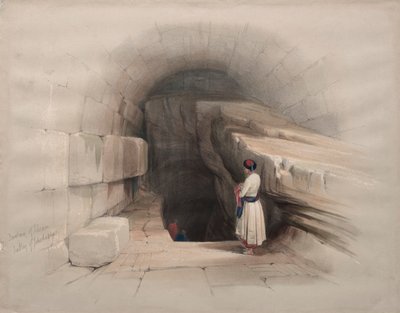Fontaine de Siloé, Vallée de Josaphat - David Roberts