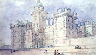 Hôpital de Heriot, Édimbourg - David Roberts