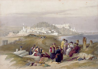 Jaffa, ancienne Joppé, 16 avril 1839, planche 61 du Volume II de 