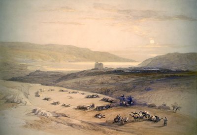 Jéricho et la mer Morte - David Roberts