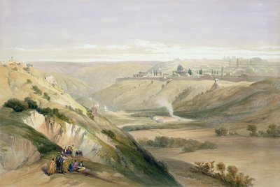 Jérusalem, 5 avril 1839, planche 18 du Volume I de 