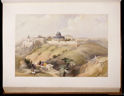 Jérusalem, 9 avril 1839, gravé par Louis Haghe, 1843 - David Roberts