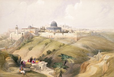 Jérusalem, 9 avril 1839, planche 16 du Volume I de 