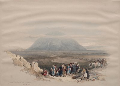 Mont Thabor depuis la plaine d