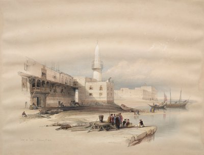 Quai à Suez, 1839 - David Roberts