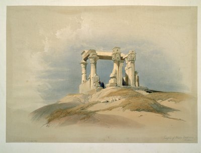 Temple de Wadi Kardassy, Nubie - David Roberts