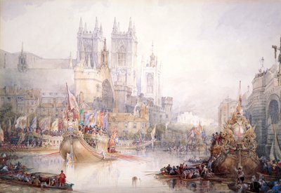 Le Défilé du Lord Maire à Westminster - David Roberts