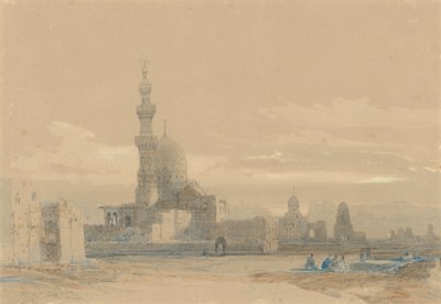 Les tombes des califes, Le Caire - David Roberts