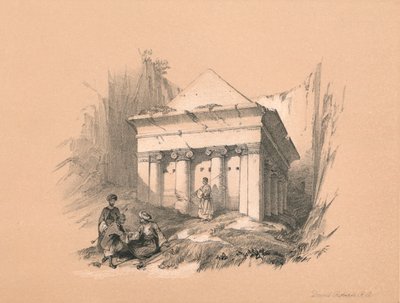 Tombe de Zacharie, 1855 - David Roberts