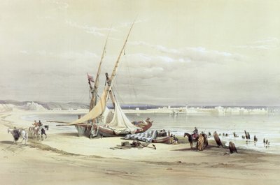 Tsur, ancienne Tyr, 27 avril 1839, planche 69 du Volume II de 