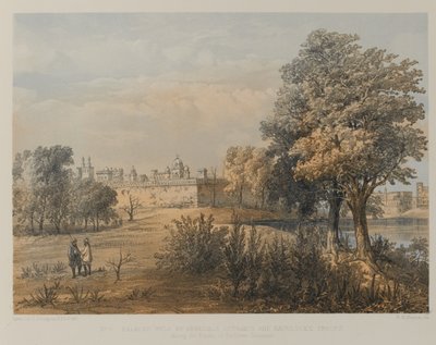 Palais tenus par les troupes des généraux Outram et Havelock - David Scott Lieutenant Colonel (after) Dodgson