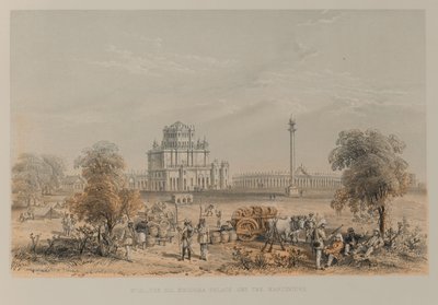 Le palais de Dil Khoosha et la Martinière - David Scott Lieutenant Colonel (after) Dodgson