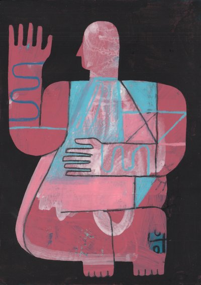 Noir et Bleu 5, 2023 - David Shillinglaw