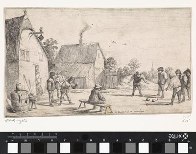 Paysans jouant à la pétanque - David Teniers (II)