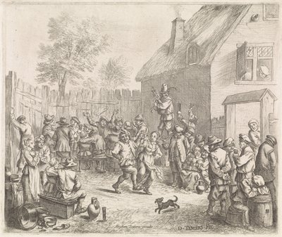 Fête paysanne - David Teniers (II)