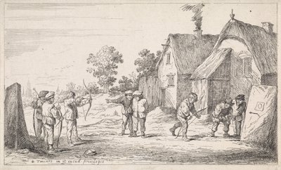 Archers (Scènes de genre en plein air) - David Teniers (II)