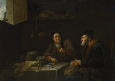 La parabole du riche fermier - David Teniers the Elder