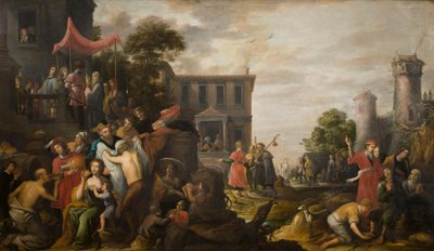Les Sept Œuvres de Miséricorde, 1637 - David Teniers the Elder