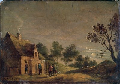 Une taverne la nuit, 17ème siècle - David Teniers the Younger