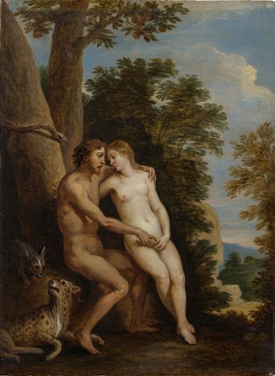 Adam et Ève au paradis, 1650s - David Teniers the Younger