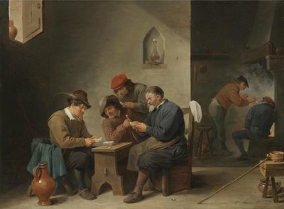 Joueurs de cartes - David Teniers the Younger