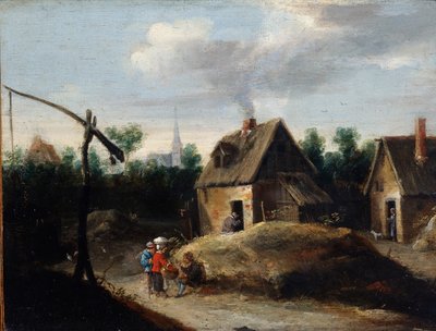 Paysage de campagne, XVIIe siècle - David Teniers the Younger