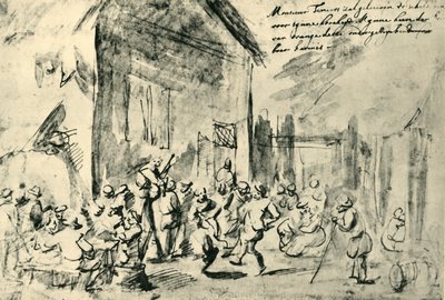 Danse de campagne, milieu-fin du 17ème siècle, 1943 - David Teniers the Younger