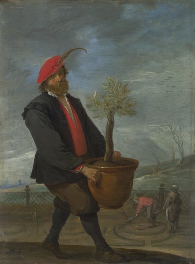 Printemps de la série Les Quatre Saisons, c. 1644 - David Teniers the Younger