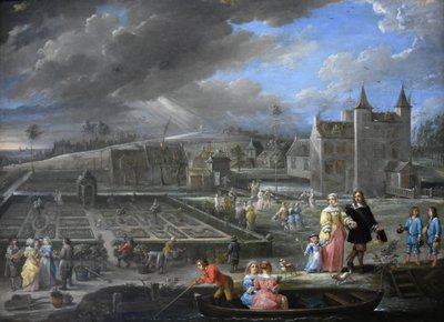Les quatre saisons (printemps) - David Teniers the Younger